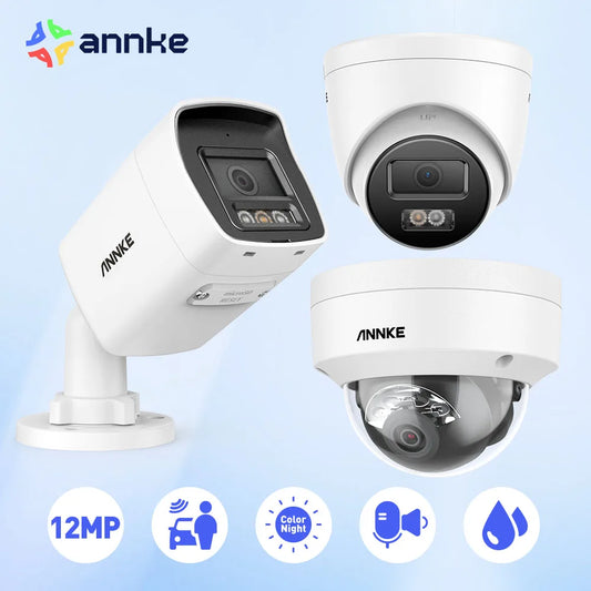 12MP 3K Outdoor Smart Dual Light PoE Security Camera