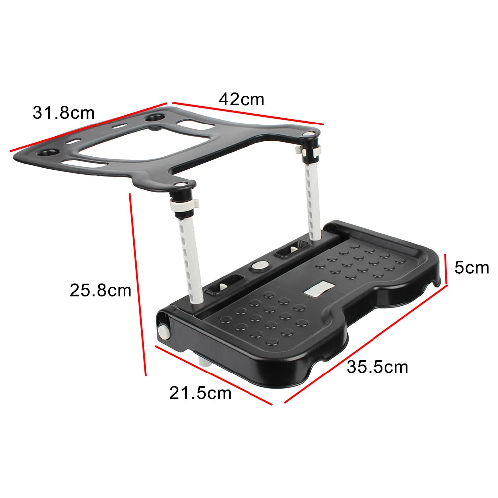 Car Interior Children Safety Seat Footrest Adjustable