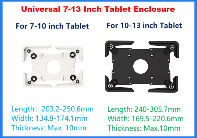 High-end Fixed TV Mount Bracket With 13KG Loading Capacity Sliding 70 100mm VESA 10-26 inch Tablet TV VESA Bracket