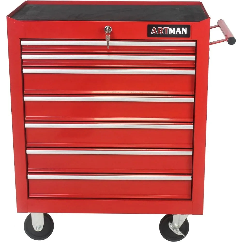 Rolling Tool Chest with 7-Drawer Tool Box