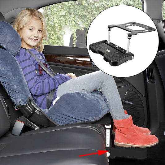 Car Interior Children Safety Seat Footrest Adjustable