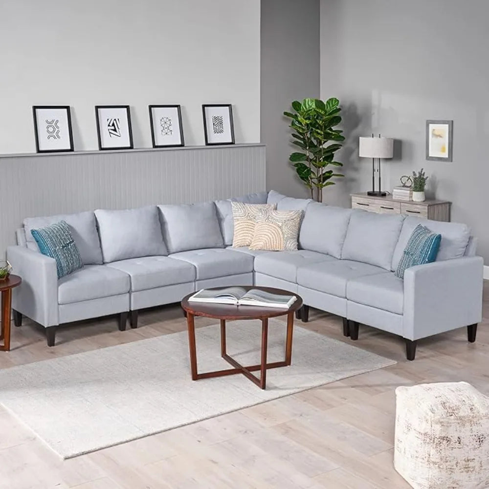 Modular Sectional Sofa with Reversible Chaise