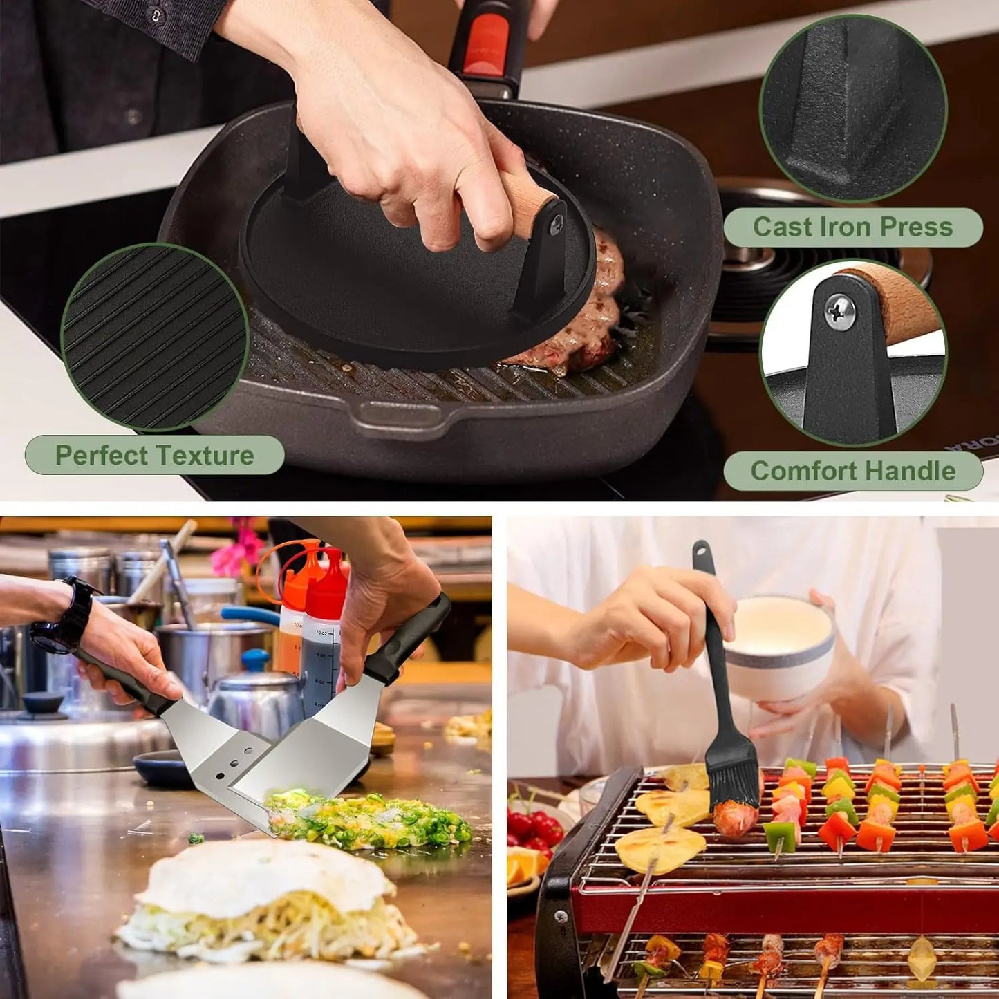 Griddle Accessories Set of 30, Accessories Set