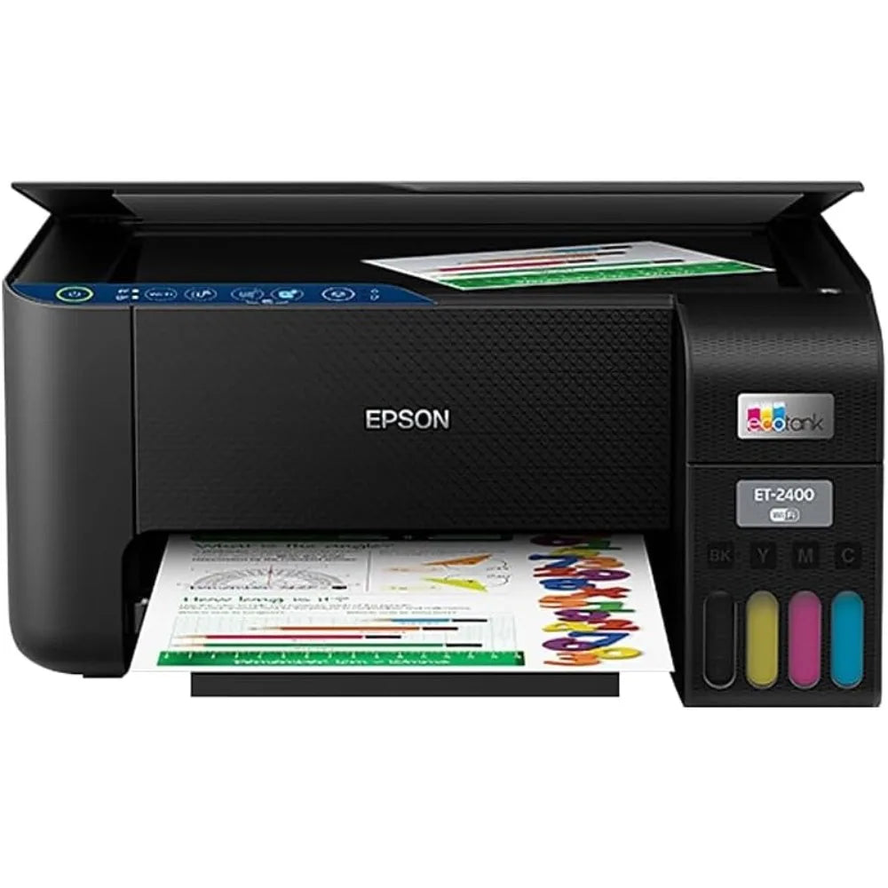 EcoTank ET-2400 Wireless Color All-in-One Cartridge-Free Supertank Printer with Scan and Copy – Easy, Everyday Home Printing - Home Repair Supply Store 