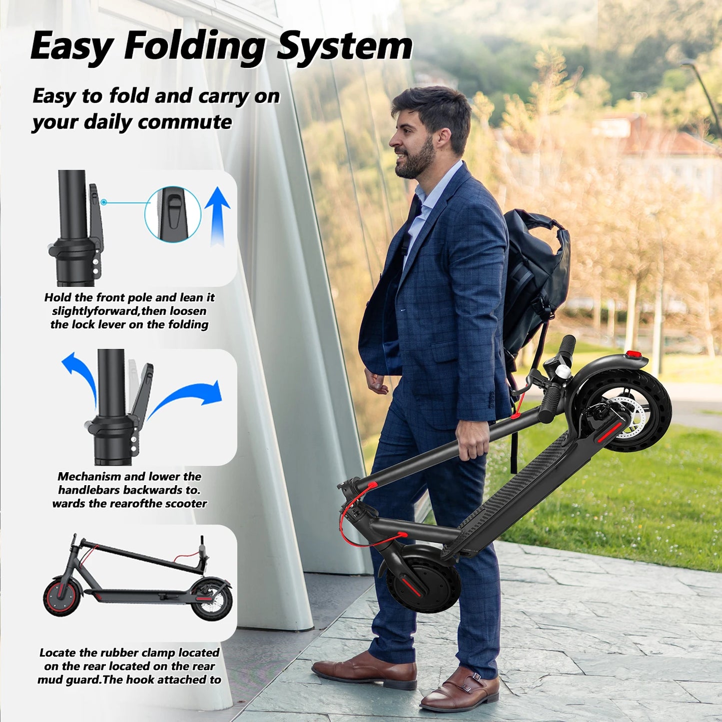 Portable Foldable Commuting Scooter for Adults