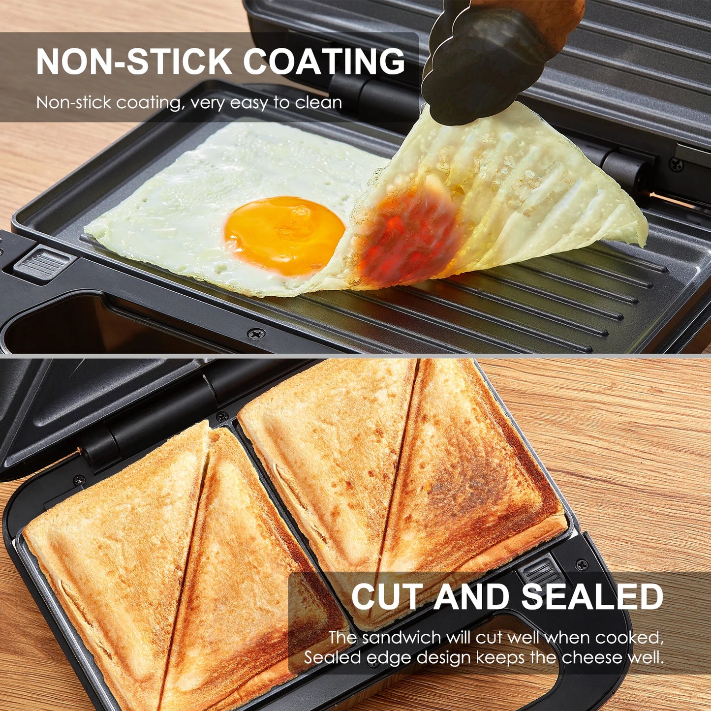 3-in-1 Waffle, Grill & Sandwich Maker