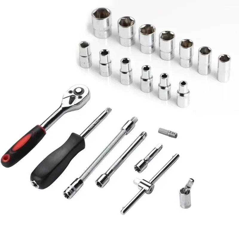 46/53 Piece/Set 1/4-Inch NEW Car Repair Tool Kit