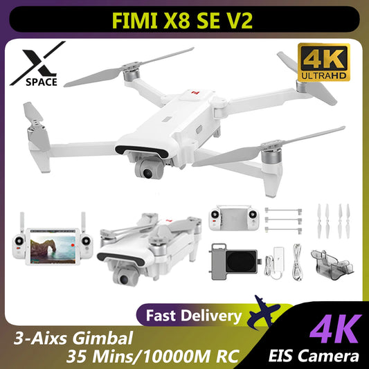 Drone FIMI X8 SE V2 4K EIS Camera Professional