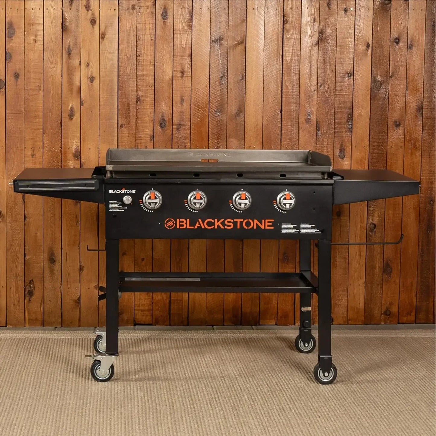 Portable Outdoor Gas Griddle 4 Burner Propane