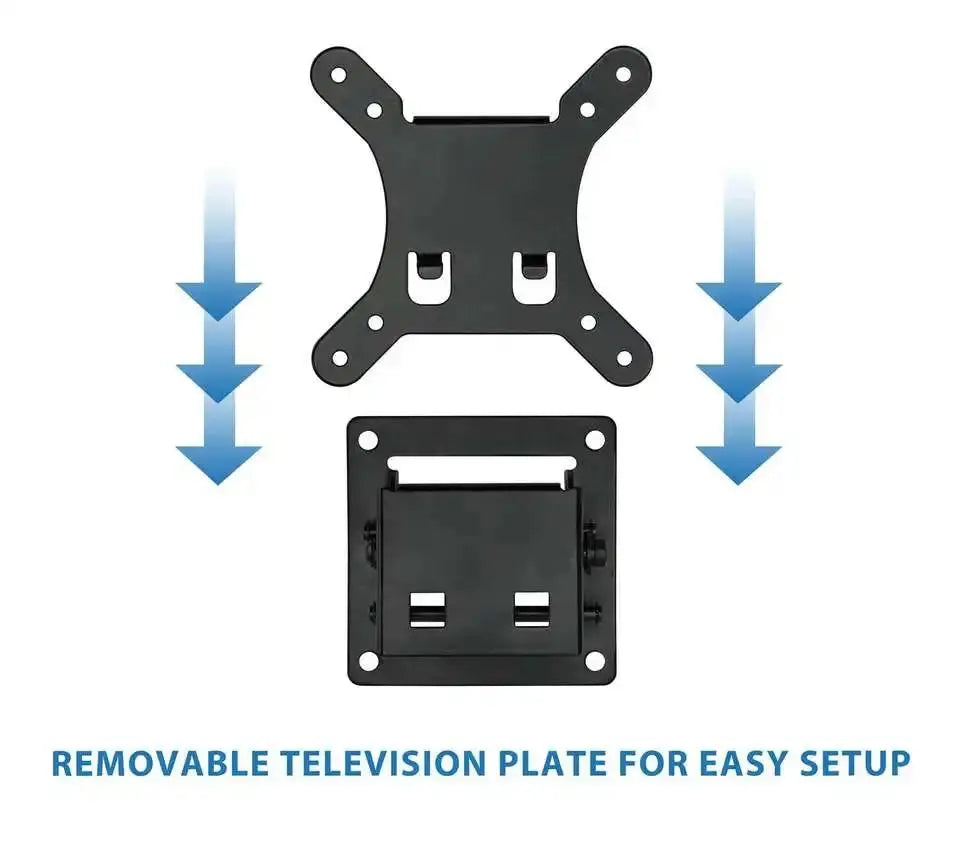 High-end Fixed TV Mount Bracket With 13KG Loading Capacity Sliding 70 100mm VESA 10-26 inch Tablet TV VESA Bracket