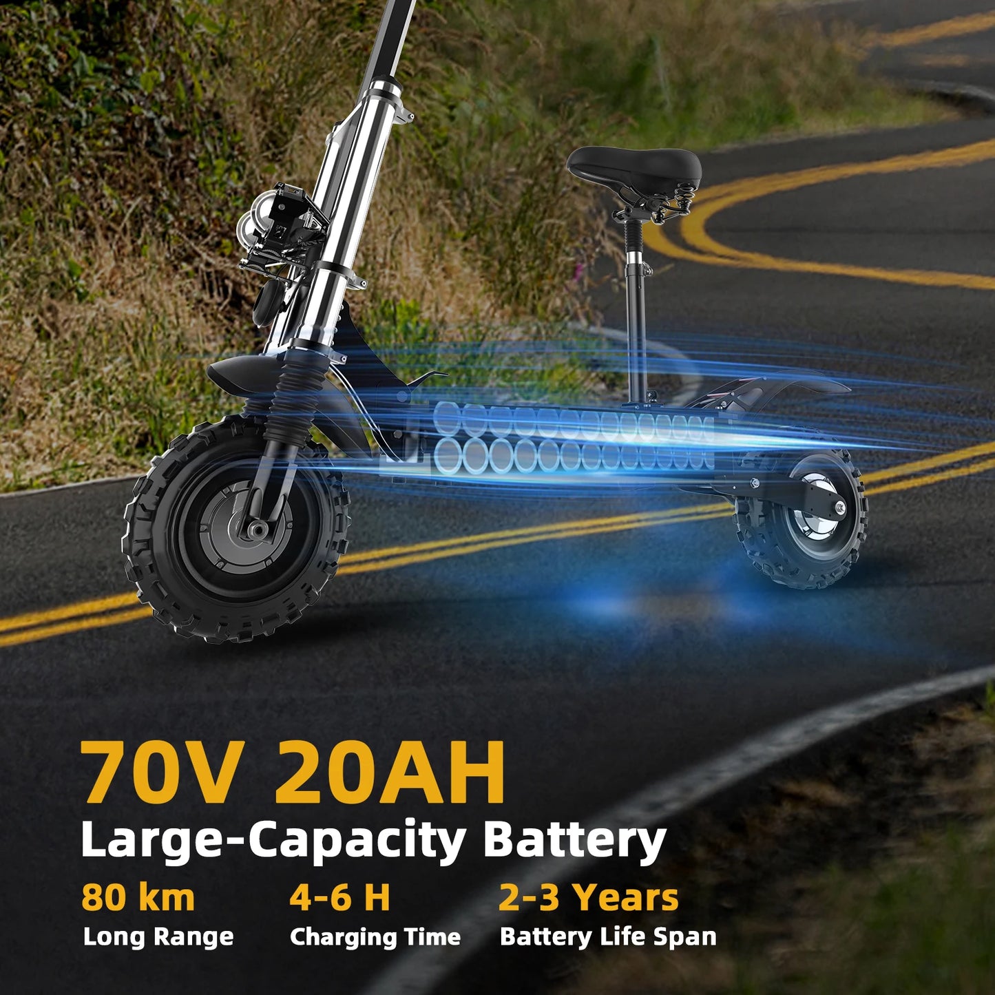 X60 X700 X500 X750 Off Road Dual Motor Electric Scooter