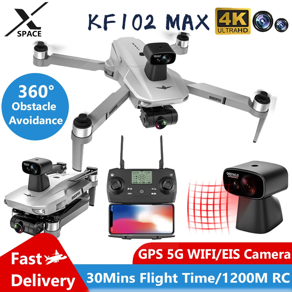 GPS 4K Profesional 8K HD Camera RC Distance 1200M