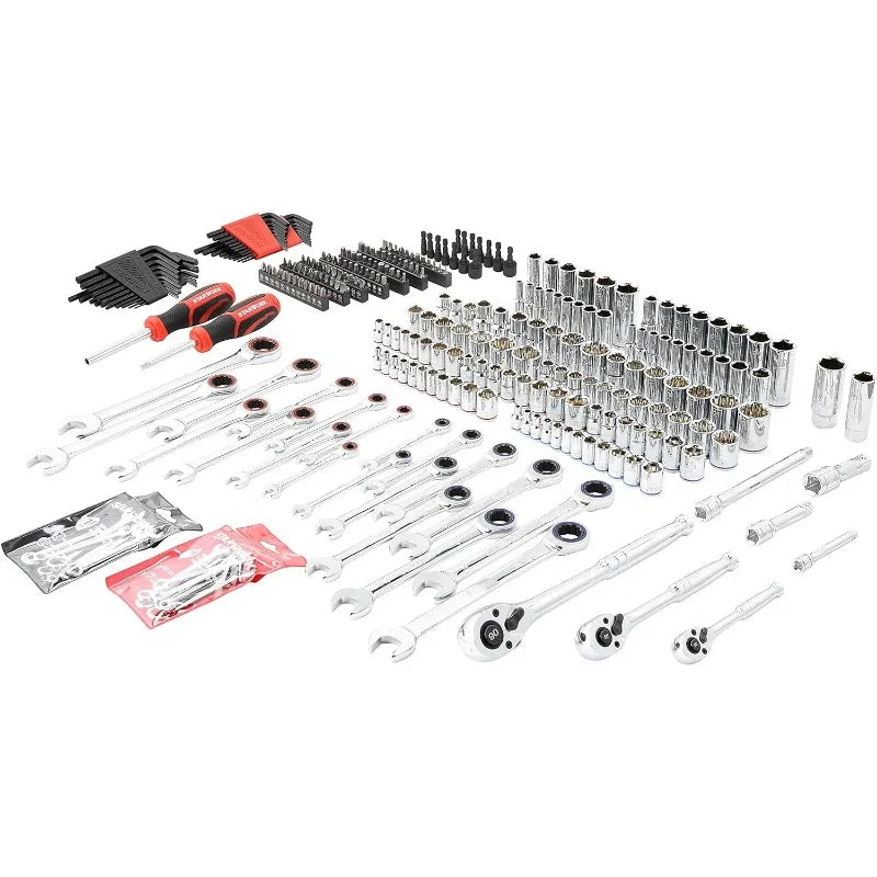 STARWORK TRUE MECHANIC™ 303-Piece Mechanics Tool Set, Professional, SAE/Metric - Home Repair Supply Store 